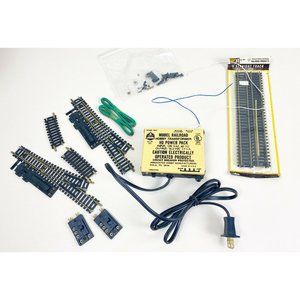 Vintage AHM Model Railroad Transformer 70277 plus Extra  New tracks/ Screws